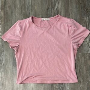 Sincerely Jules Pink Crop Top